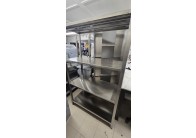 Nerezový regál skladový 1600x600x1800mm gastro bazar Nerezový regál skladový 1600x600x1800mm gastro bazar